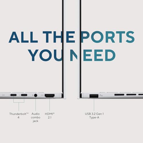 Image of ASUS Zenbook 14 OLED 2025 Laptop, 14 inch 3K 120Hz Touchscreen Display, Intel Core Ultra 9 285H, 32GB RAM, 1TB SSD, WiFi 7, Thunderbolt 4, Backlit Keyboard, Win 11 Pro, w /Mytrix Accessory Lifetime Office