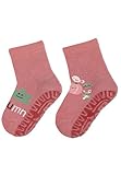 Sterntaler Baby - Mädchen Fliesen Socken Baby Fli Fli Air Doppelpack Herbst, Rosa, 26