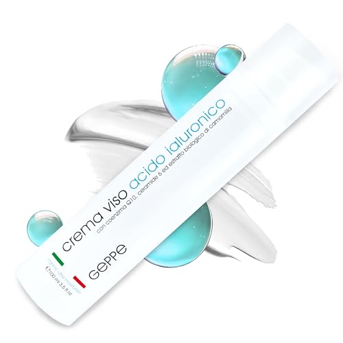 100ml. Bio Crema Viso Acido Ialuronico 40% 3 Pesi Molecolari