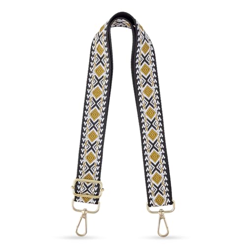 Image of TANOSII Wide Purse Strap Adjustable Replacement Shoulder Crossbody Strap Handbag Strap
