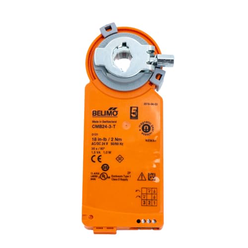 Belimo CMB24-3-T.1 : Non-Spring Return Damper Actuator (18 in-lb Torque)