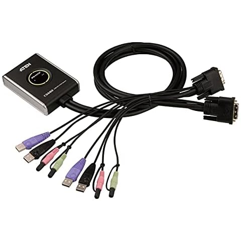 Aten CS682 USB 2.0-DVI-KVM-Switch mit 2 Ports Cover