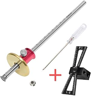 Newkiton Dovetail Jig Wheel marking Gauge Set with 1 Bearing Wheel Cutter 1
