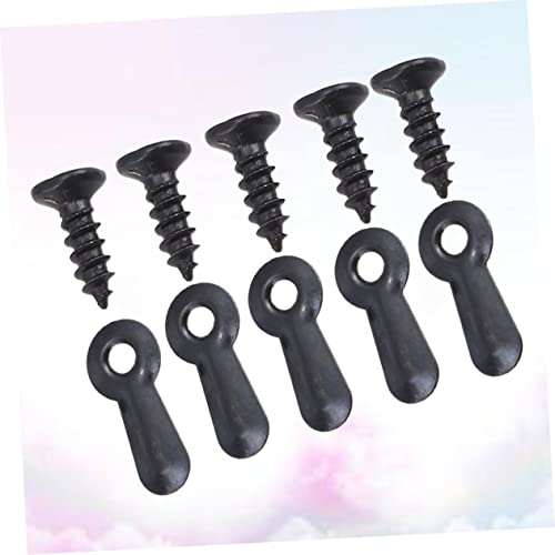 Image of 600pcs Picture Frame Hanger Kit Easy to Install Picture Hanging Hardware Screws Black Frame Hangers for Home Decor and Artwork