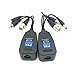 jiingekk 8MP BNC Video Power Balun To RJ45 Connectors HDTVI Transceiver For CCTV Security Surveillances Camera Systems