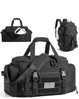BAGSMART 4-IN-1 Gym Bag for Women Men, TSA Duffle Bag for Travel