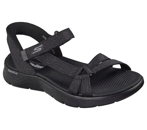 Image of Skechers Women's Go Walk Flex Sandal - Illuminate Hands Free Slip-Ins Sandal