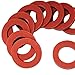 Danco 80787 Round Hose Washer, For Use With Washing Machines, 3/4 in ID X 1 in OD, 5/8 in Washer, 1/8 in Thickness, Black