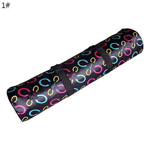 Feli546Bruce Yoga Mat Bag,Waterproof Sport Fitness Package Shoulder Storage Bag Yoga Pilates Mat Carrier 1