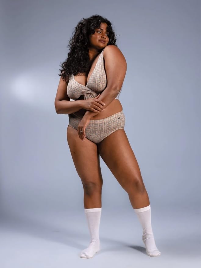 Image of &Circus Women's Puresoft Bare Hipster | Mid Rise Panties for Women Seamless Underwear Women