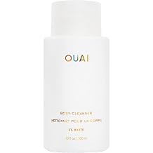 OUAI Body Cleanser, St. Barts - Foaming Body Wash with Jojoba Oil and Rosehip Oil to Hydrate, Nurture, Balance and Soften Skin - Paraben, Phthalate and Sulfate Free Skin Care Products (10 Fl Oz)
