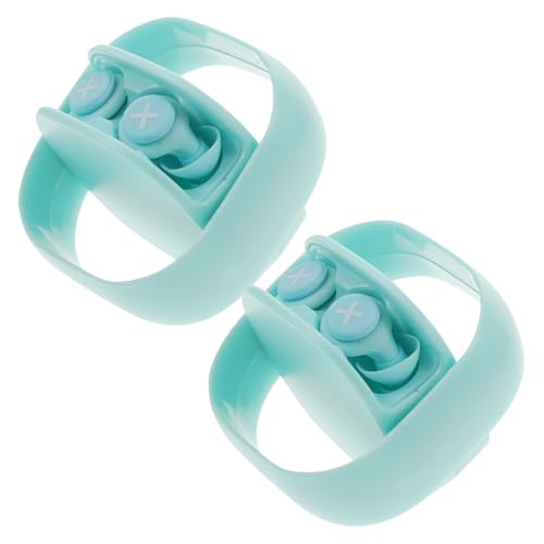 HAMPPLIES Tapones Oídos Antirruido De Silicona 4 Piezas 2 Juegos Doble Capa Estuche Reducción De Ruido Para Dormir Estudiar Viaje Aislamiento Acústico Sensibilidad Ultrasuave