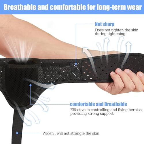 Faja abdominal postquirúrgica para hernia, ajustable, talla grande miniatura 4