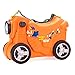 Kinderkoffer Molto Smiler Motorrad Koffer-Orange