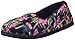 Dearfoams Women's Microfiber Velour Closed Back Slipper
