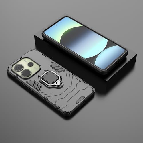 Coque Xiaomi Redmi Note 14 4G noire protection PC TPU rigide mince