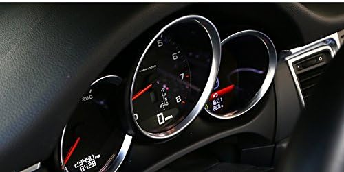 New Decorative Gauge Trims 3PCS for Porsche Cayman 981 2012-2016 (Blue)