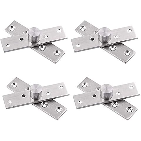 Bisagra Giratoria de Acero Inoxidable para Puerta Oculta Cover