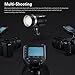 Godox XProII-F XProIIF TTL Wireless Flash Trigger for Fuji Cameras, 2.4G Wireless Flash Transmitter HSS 1/8000S, Bluetooth Connection, TCM Transform Function, New Hotshoe Locking, Large LCD Display