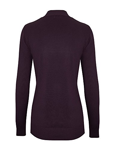 Image of Cielo Women's Solid Basic Stretch Mock Neck Pullover Knit Sweater