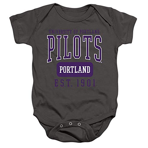 University of Portland Official Est. Date Unisex Infant Snap Suit for Baby