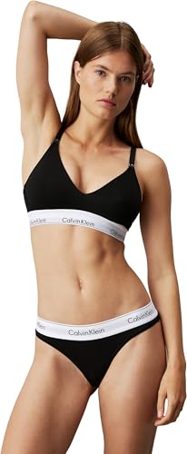 Calvin Klein Sujetador de Lactancia para Mujer Maternity Bra Sin Aros, Multicolor (Black), L