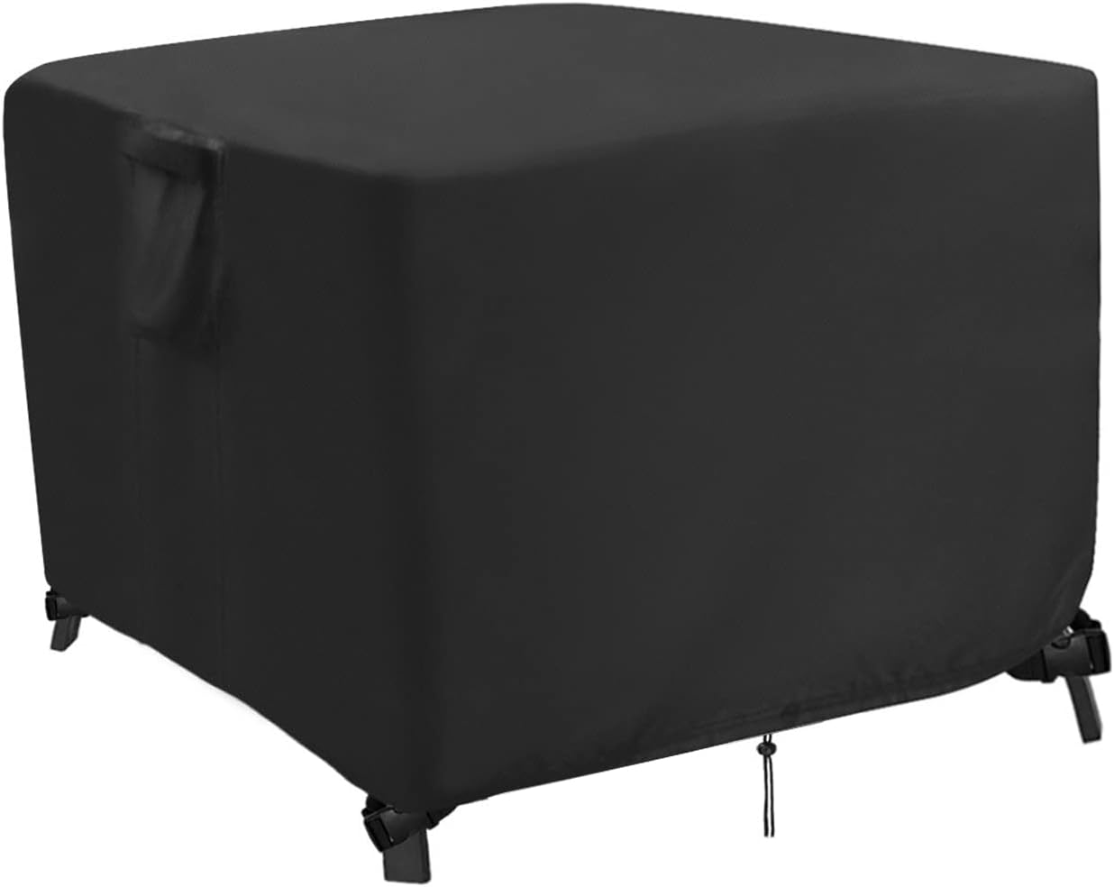 Jungda Patio Square Coffee Table Cover 20 Inch,Waterproof Outdoor Table Covers