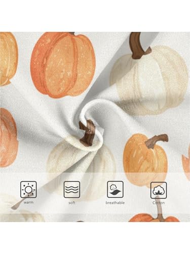 ZZKKO Watercolor Pumpkins Girls Underwear Toddler Panties for Girls Comfort Brief Size 2-8T3