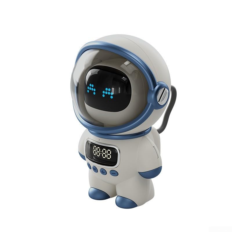 Astronaut Robots, for Smart AI Robot Btv5.1 EDR Speaker, Interactive Smart Robotic With Touch Sensor, Voice Control, Speech Recognition, Singing, Dancing(White)