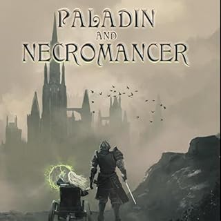 Paladin and Necromancer Audiolibro Por Adrienne Miller arte de portada
