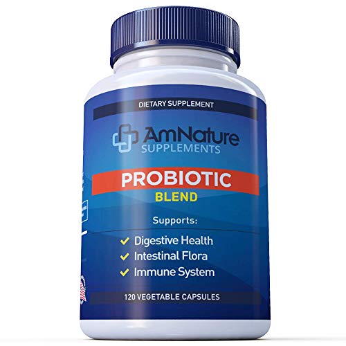 Acidophilus Probiotic Blend Nutritional Supplements for Men & Women one Billion Natural CFU Digestive Health, Immune System Booster & Intestinal Flora, Shelf Stable Probiotic Supplement- 120 Capsules
