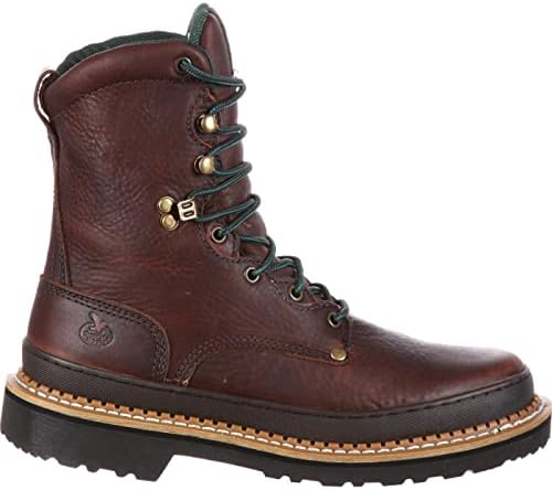 Georgia Boot Men's Georgia Giant G8374 Work Boot,Brown,8 W | Image 6