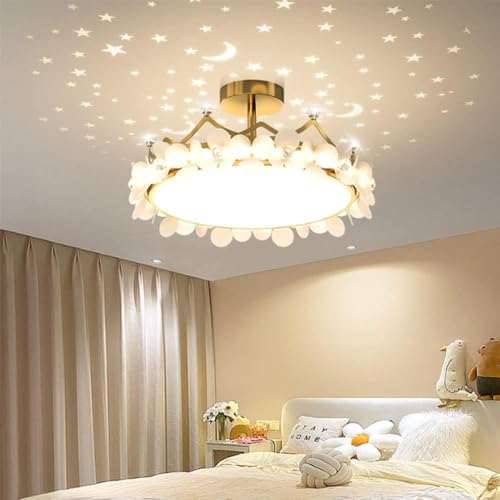Lustre salon moderne couronne en acrylique luxe luminaire suspendu 50cm - 5