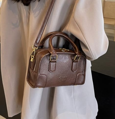 PU Leather Shoulder Bag for Women – Korean Style Square Crossbody Messenger Handbag, Chic Daily Purse4