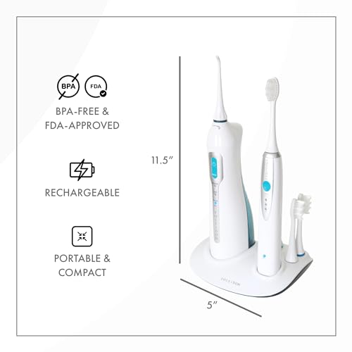 Toilettree Products TTP-PCOMBO-W Poseidon Irrigator And Toothbrush Combo thumb #4