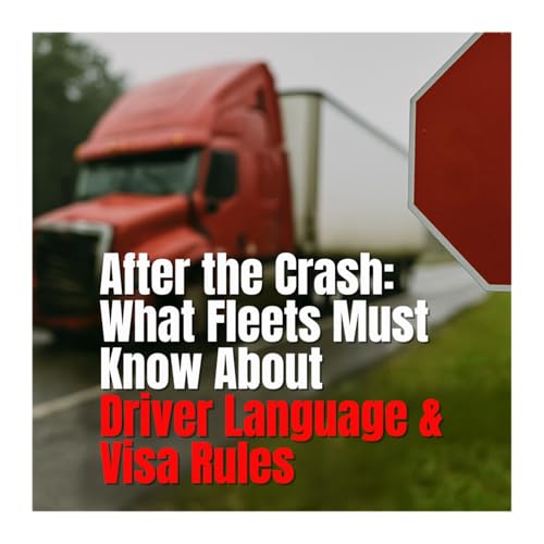 After the Crash: What Fleets Must Know About Driver Language & Visa Rules #episode19