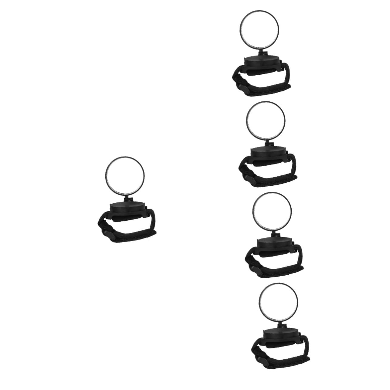 Yardwe 5 Stück Fahrradspiegel Fahrrad Rückspiegel Fahrrad Rückspiegel Radfahren Armband Spiegel Arm Handgelenk Rückspiegel Für Spiegel Fahrradspiegel Fahrräder Rückspiegel