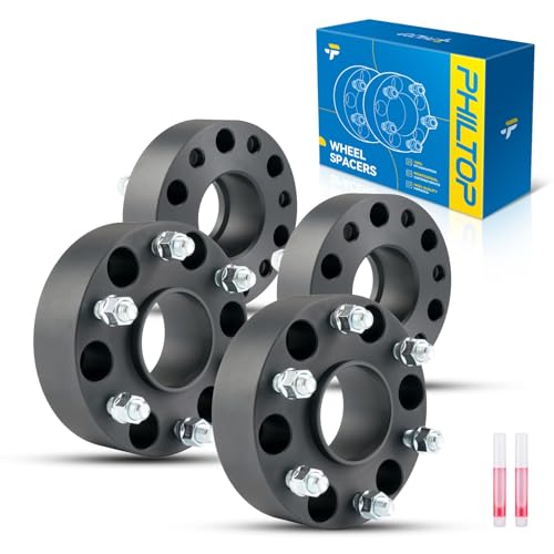 Image of PHILTOP 6x5.5 Hub-Centric Wheel Spacers 2 inch for Ford F-150