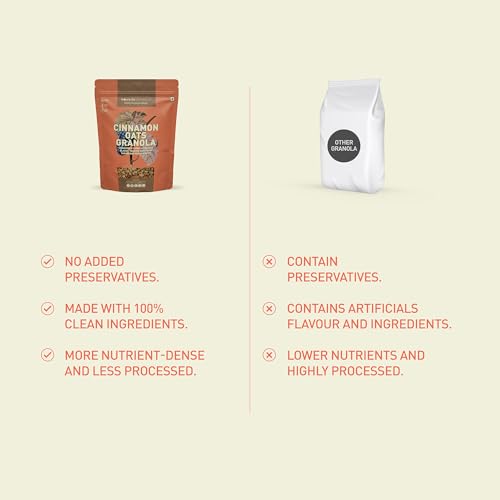 Image of Nourish Organics Oats Granola, 270G (Pack of 2)