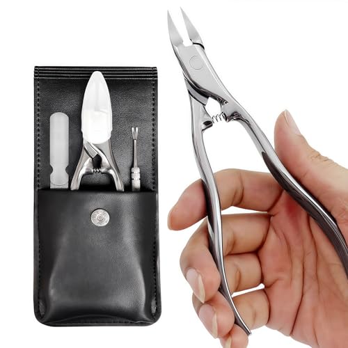 VOGARB 3Pcs Long Handle Toenail Clipper Set