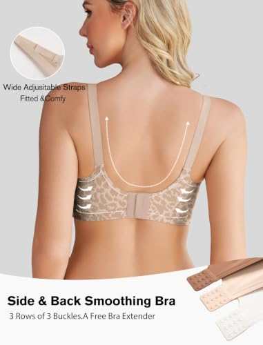 Image of Avidlove Wireless Bras for Women Push Up No Underwire Bra Full Coverage Seamless Bralettes Support Comfortable Everyday Bra