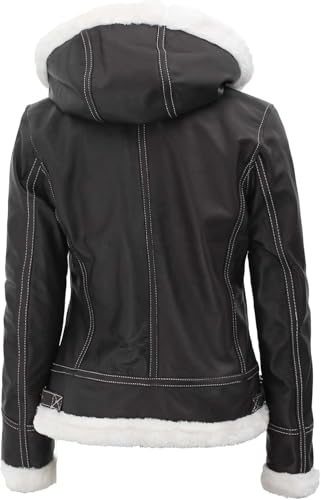 Image of Blingsoul Womens Real Leather Jacket - Asymmetrical Leather Jackets for Women