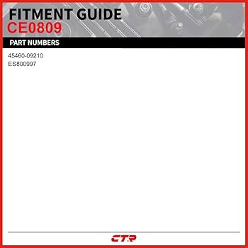 Amazon.com: CTR CE0809 [OE Supplier] Front Right Outer Tie