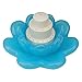 SWIMLINE HYDROTOOLS Floating Pool Fountain – Soothing Water Feature for Pools & Ponds, Easy to Install, UV-Resistant, Triple Tier, Blossom Floating Design, Blue