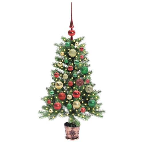 Árbol de Navidad PVC LED artificial resistente al agua para decoración de jardín e interior 4