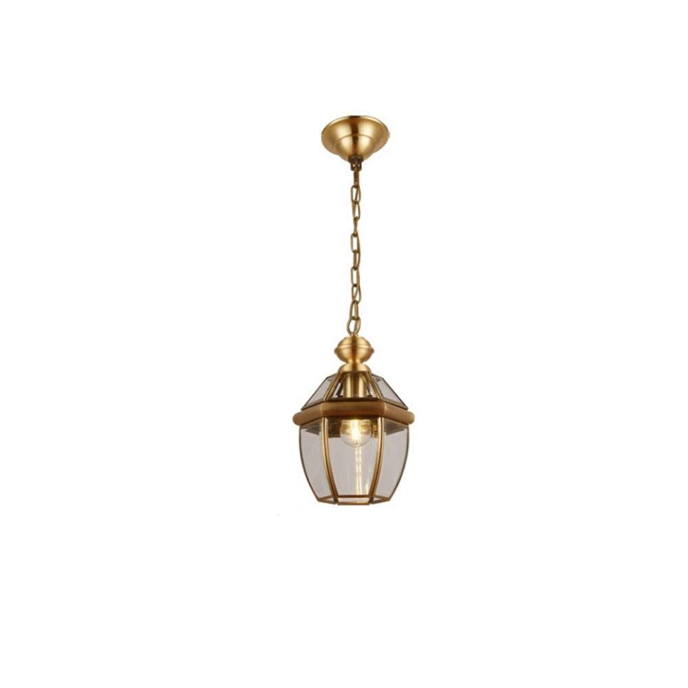 Lampe à suspension en cuivre pour remplacer un éclairage de salon vieillot