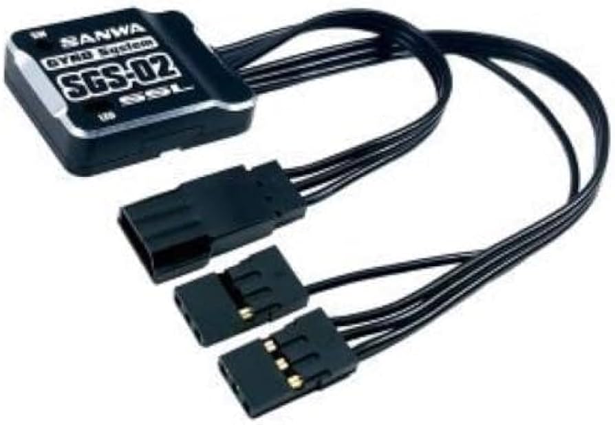 ラジコン　サンワ　サーボ　ジャイロ　セット サーボホーン付き propoSD-6G.jpg