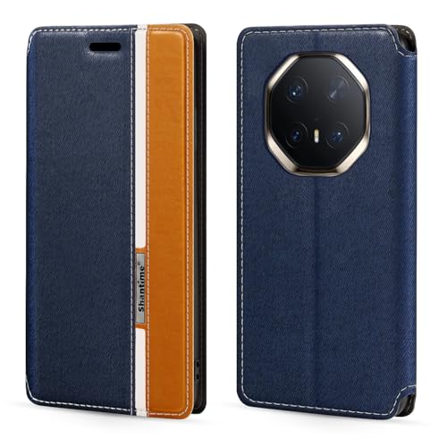 Shantime NVbNXgCvU[P[X Huawei Mate 80 RS 4G Ƃ̌݊ B}Olbg J[h[ RgXgzFfUC(u[)