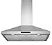 Kitchen Bath Collection 30-inch Wall-mounted Stainless Steel Range Hood with Touch Screen, Carbon Filters for Ventless Operation. High-end LED Lights Over 3x Brighter Than Competing Models