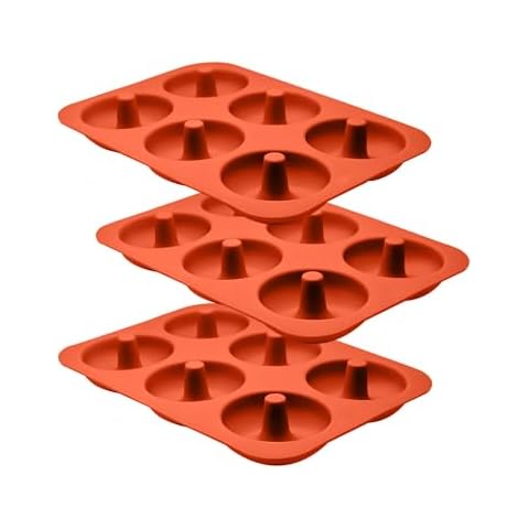 ABAM PROFESSIONAL Silicone Donut Pan 3-Pack Cover